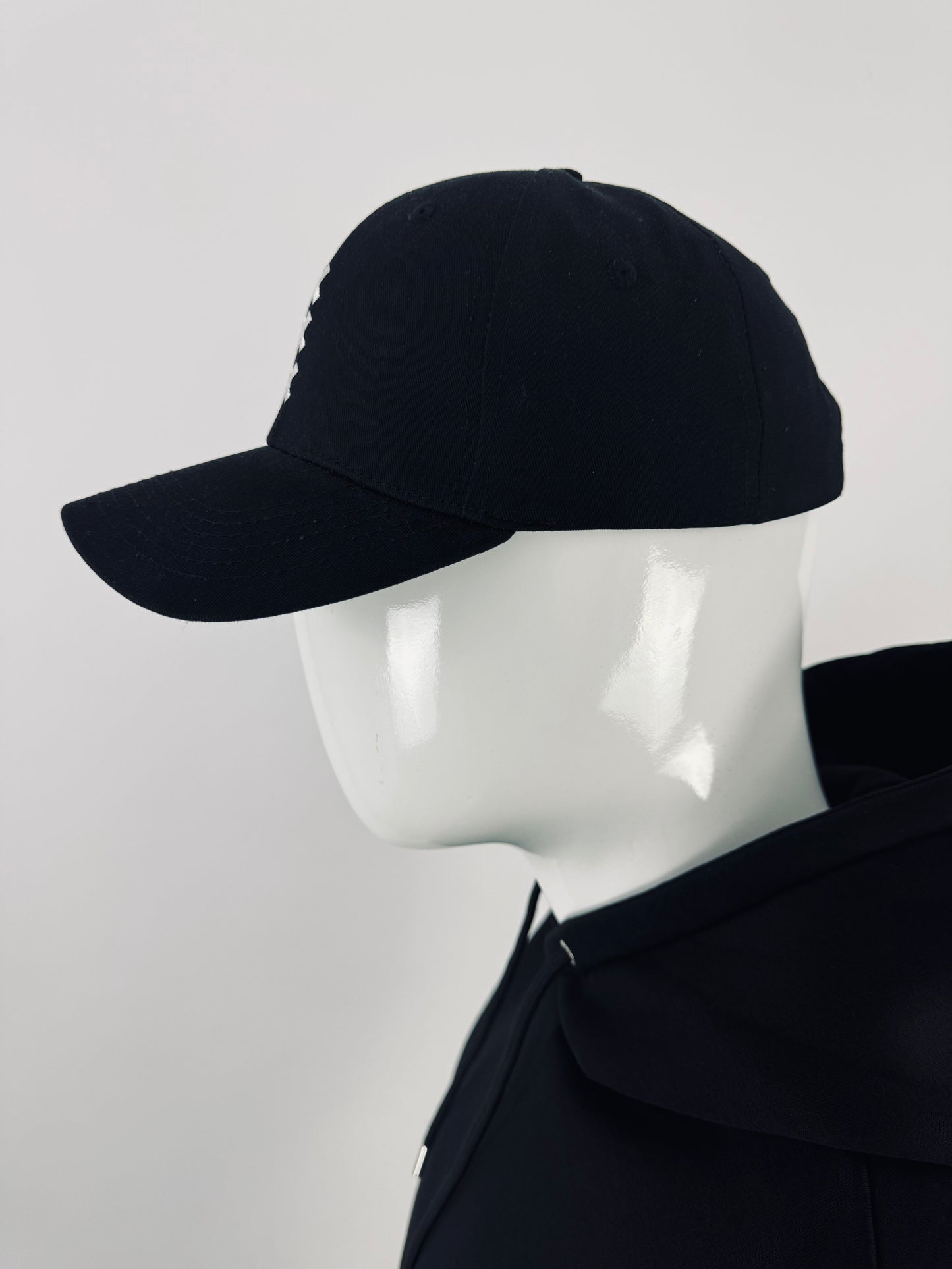 AMS Black Baseball Cap