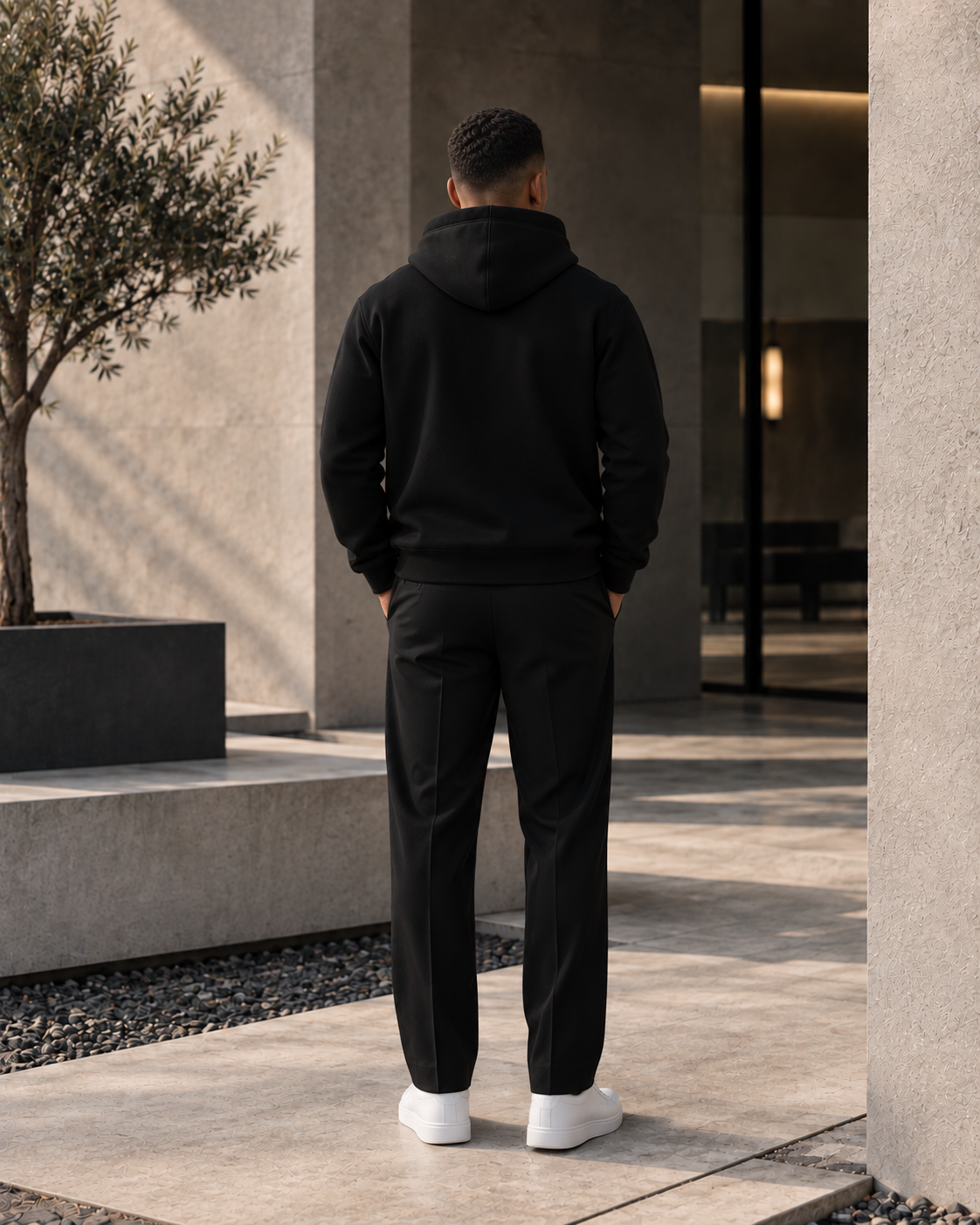 AMS Black Hoodie