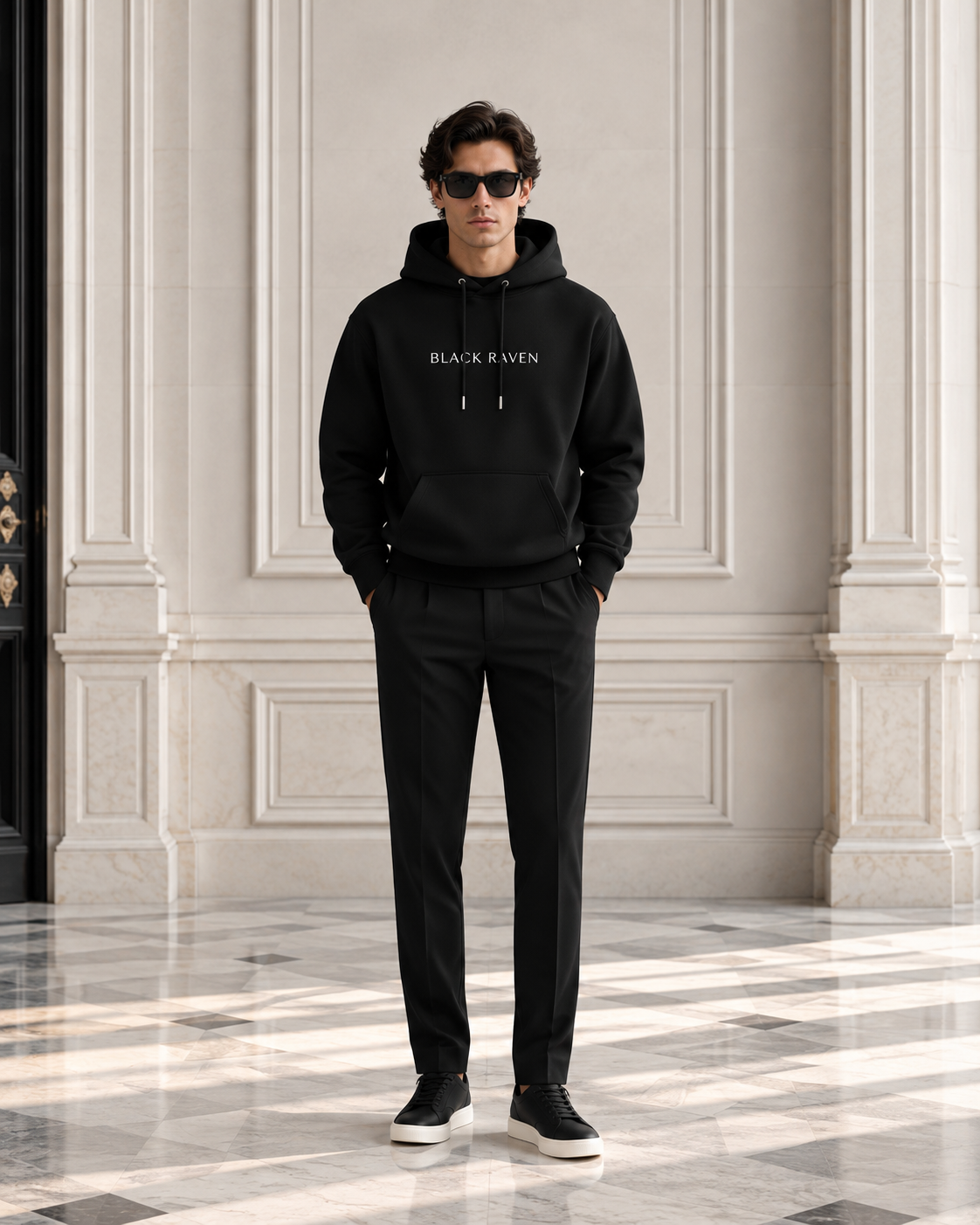 Urban Black Hoodie